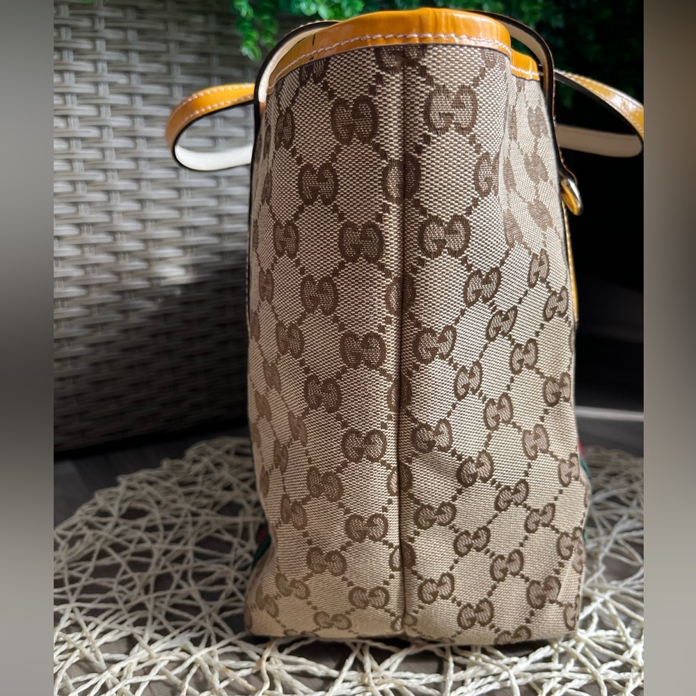 Gucci GG Monogram Canvas “Jolicoeur”medium Tote - Picture 9 of 17